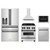ZLINE 5-Piece Appliance Package - 30-Inch Legacy Autograph Dual Fuel Range, Wall Mount Range Hood, 36-Inch French Door Refrigerator with Water Dispenser, Dishwasher, and 24-Inch Microwave Drawer in Stainless Steel with Matte Black Accents ZLINE 5-Piece Appliance Package - 30-Inch Legacy Autograph Dual Fuel Range, Wall Mount Range Hood, 36-Inch French Door Refrigerator with Water Dispenser, Dishwasher, and 24-Inch Microwave Drawer in Stainless Steel with Matte Black Accents