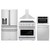 ZLINE 5-Piece Appliance Package - 30-Inch Paramount Induction Range, Wall Mount Range Hood, 36-Inch French Door Refrigerator with Water Dispenser, Dishwasher, and 24-Inch Microwave Drawer in Stainless Steel