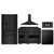ZLINE 5-Piece Appliance Package - 48-Inch Classic Gas Range, Wall Mount Range Hood, 36-Inch French Door Refrigerator with Water Dispenser, Dishwasher, and 30-Inch Microwave Drawer in Black Stainless Steel ZLINE 5-Piece Appliance Package - 48-Inch Classic Gas Range, Wall Mount Range Hood, 36-Inch French Door Refrigerator with Water Dispenser, Dishwasher, and 30-Inch Microwave Drawer in Black Stainless Steel