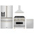ZLINE 4-Piece Appliance Package - 36-Inch Legacy Autograph Dual Fuel Range, Wall Mount Range Hood, 36-Inch French Door Refrigerator with Water Dispenser, Dishwasher, in Stainless Steel with Gold Accents ZLINE 4-Piece Appliance Package - 36-Inch Legacy Autograph Dual Fuel Range, Wall Mount Range Hood, 36-Inch French Door Refrigerator with Water Dispenser, Dishwasher, in Stainless Steel with Gold Accents