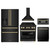 ZLINE 5-Piece Appliance Package - 30-Inch Legacy Dual Fuel Range, Wall Mount Range Hood, 36-Inch French Door Refrigerator with Water Dispenser, Dishwasher, and 30-Inch Microwave Drawer in Black Stainless Steel with Gold Accents ZLINE 5-Piece Appliance Package - 30-Inch Legacy Dual Fuel Range, Wall Mount Range Hood, 36-Inch French Door Refrigerator with Water Dispenser, Dishwasher, and 30-Inch Microwave Drawer in Black Stainless Steel with Gold Accents