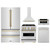 ZLINE 5-Piece Appliance Package - 30-Inch Autograph Edition Dual Fuel Range, Wall Mount Range Hood, 36-Inch French Door Refrigerator, Dishwasher, and 30-Inch Microwave Drawer in Stainless Steel with Champagne Bronze Accents ZLINE 5-Piece Appliance Package - 30-Inch Autograph Edition Dual Fuel Range, Wall Mount Range Hood, 36-Inch French Door Refrigerator, Dishwasher, and 30-Inch Microwave Drawer in Stainless Steel with Champagne Bronze Accents