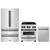 ZLINE 3-Piece Appliance Package - 30-Inch Legacy Autograph Dual Fuel Range, 36-Inch French Door Refrigerator, Dishwasher, in Stainless Steel with Matte Black Accents