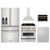 ZLINE 5-Piece Appliance Package - 30-Inch Legacy Autograph Dual Fuel Range, Wall Mount Range Hood, 36-Inch French Door Refrigerator with Water Dispenser, Dishwasher, and 24-Inch Microwave Drawer in Stainless Steel with Gold Accents ZLINE 5-Piece Appliance Package - 30-Inch Legacy Autograph Dual Fuel Range, Wall Mount Range Hood, 36-Inch French Door Refrigerator with Water Dispenser, Dishwasher, and 24-Inch Microwave Drawer in Stainless Steel with Gold Accents