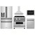 ZLINE 5-Piece Appliance Package - 36-Inch Legacy Autograph Dual Fuel Range, Wall Mount Range Hood, 36-Inch French Door Refrigerator with Water Dispenser, Dishwasher, and 24-Inch Microwave Drawer in Stainless Steel with Matte Black Accents ZLINE 5-Piece Appliance Package - 36-Inch Legacy Autograph Dual Fuel Range, Wall Mount Range Hood, 36-Inch French Door Refrigerator with Water Dispenser, Dishwasher, and 24-Inch Microwave Drawer in Stainless Steel with Matte Black Accents