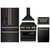 ZLINE 5-Piece Appliance Package - 30-Inch Legacy Dual Fuel Range, Wall Mount Range Hood, 36-Inch French Door Refrigerator with Water Dispenser, Dishwasher, and 24-Inch Microwave Drawer in Black Stainless Steel with Gold Accents ZLINE 5-Piece Appliance Package - 30-Inch Legacy Dual Fuel Range, Wall Mount Range Hood, 36-Inch French Door Refrigerator with Water Dispenser, Dishwasher, and 24-Inch Microwave Drawer in Black Stainless Steel with Gold Accents