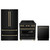 ZLINE 3-Piece Appliance Package - 30-Inch Legacy Dual Fuel Range, 36-Inch French Door Refrigerator, Dishwasher, in Black Stainless Steel with Champagne Bronze Accents ZLINE 3-Piece Appliance Package - 30-Inch Legacy Dual Fuel Range, 36-Inch French Door Refrigerator, Dishwasher, in Black Stainless Steel with Champagne Bronze Accents