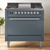 ILVE Professional Plus II 36" Dual Fuel Range 6 Sealed Burners with Solid Door - UP36FQMP ILVE Professional Plus II 36" Dual Fuel Range 6 Sealed Burners with Solid Door - UP36FQMP