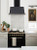 ILVE 30" Majestic Wall Mount Range Hood with 600 CFM Blower Anti-grease Filter 2 Warming Lights Filter Light Indicator Auto-off Function and 4 Fan Speeds (UAM76)