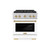 ZLINE Autograph Edition 30-Inch 4.2 cu. ft. Paramount Dual Fuel Range with 4 Burner DuoPro™ Cooktop and Electric Convection Oven in Satin Stainless Steel with White Matte Door and Champagne Bronze Accents (PSDRSZ-WM-30-CB)