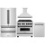 ZLINE Autograph Edition 4-Piece Appliance Package - 36-Inch Dual Fuel Range, Refrigerator, Wall Mounted Range Hood, & 24-Inch Tall Tub Dishwasher in Stainless Steel with Matte Black Trim (4KAPR-RARHDWM36-MB) ZLINE Autograph Edition 4-Piece Appliance Package - 36-Inch Dual Fuel Range, Refrigerator, Wall Mounted Range Hood, & 24-Inch Tall Tub Dishwasher in Stainless Steel with Matte Black Trim (4KAPR-RARHDWM36-MB)