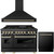 ZLINE Autograph Edition 3-Piece Appliance Package - 48-Inch Dual Fuel Range, Wall Mounted Range Hood, & 24-Inch Tall Tub Dishwasher in Black Stainless Steel with Gold Trim (3AKP-RABRHDWV48-G) ZLINE Autograph Edition 3-Piece Appliance Package - 48-Inch Dual Fuel Range, Wall Mounted Range Hood, & 24-Inch Tall Tub Dishwasher in Black Stainless Steel with Gold Trim (3AKP-RABRHDWV48-G)
