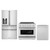 ZLINE 3-Piece Appliance Package - 36-Inch Paramount Induction Range, 36-Inch French Door Refrigerator with Water Dispenser, and Dishwasher in Stainless Steel