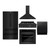 ZLINE 5-Piece Appliance Package - 36-Inch Rangetop with Brass Burners, Refrigerator, 30-Inch Electric Wall Oven, 3-Rack Dishwasher, and Convertible Wall Mount Hood in Black Stainless Steel (5KPR-RTBRH36-AWSDWV) ZLINE 5-Piece Appliance Package - 36-Inch Rangetop with Brass Burners, Refrigerator, 30-Inch Electric Wall Oven, 3-Rack Dishwasher, and Convertible Wall Mount Hood in Black Stainless Steel (5KPR-RTBRH36-AWSDWV)