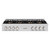 ZLINE 48-Inch Classic Gas Rangetop with 8 Burner DuoPro™ Cooktop in Stainless Steel (PCRT48)