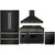 ZLINE Autograph Edition 4-Piece Appliance Package - 48-Inch Dual Fuel Range, Refrigerator, Wall Mounted Range Hood, & 24-Inch Tall Tub Dishwasher in Black Stainless Steel with Gold Trim (4AKPR-RABRHDWV48-G) ZLINE Autograph Edition 4-Piece Appliance Package - 48-Inch Dual Fuel Range, Refrigerator, Wall Mounted Range Hood, & 24-Inch Tall Tub Dishwasher in Black Stainless Steel with Gold Trim (4AKPR-RABRHDWV48-G)
