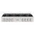 ZLINE 48-Inch Classic Gas Rangetop with 8 Burner DuoPro™ Cooktop in Satin Stainless Steel (PCRTS-48)