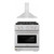 ZLINE 2-Piece Appliance Package - 36-inch Gas Range in Stainless Steel with Satin Stainless Steel Door & Convertible Wall Mount Hood (2KP-SGRSNRH36) ZLINE 2-Piece Appliance Package - 36-inch Gas Range in Stainless Steel with Satin Stainless Steel Door & Convertible Wall Mount Hood (2KP-SGRSNRH36)