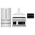 ZLINE 4-Piece Appliance Package - 48-Inch Gas Range, Refrigerator, Convertible Wall Mount Hood, and Microwave Oven in Stainless Steel (4KPR-SGRRH48-MO) ZLINE 4-Piece Appliance Package - 48-Inch Gas Range, Refrigerator, Convertible Wall Mount Hood, and Microwave Oven in Stainless Steel (4KPR-SGRRH48-MO)