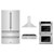 ZLINE 4-Piece Appliance Package - 36-Inch Rangetop, 30-Inch Double Wall Oven, 36-Inch Refrigerator, and Convertible Wall Mount Hood in Stainless Steel (4KPR-RTRH36-AWD) ZLINE 4-Piece Appliance Package - 36-Inch Rangetop, 30-Inch Double Wall Oven, 36-Inch Refrigerator, and Convertible Wall Mount Hood in Stainless Steel (4KPR-RTRH36-AWD)