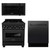 ZLINE 3-Piece Appliance Package - 30-Inch Dual Fuel Range with Brass Burners, Over the RangeMicrowave/Vent Hood Combo, and 3-Rack Dishwasher in Black Stainless Steel (3KP-RABOTRH30-DWV) ZLINE 3-Piece Appliance Package - 30-Inch Dual Fuel Range with Brass Burners, Over the RangeMicrowave/Vent Hood Combo, and 3-Rack Dishwasher in Black Stainless Steel (3KP-RABOTRH30-DWV)