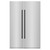 ZLINE 54-Inch Column 16.7 Cu. Ft. Refrigerator and 12.4 Cu. Ft. Freezer in Stainless Steel with Matte Black Accent ZLINE 54-Inch Column 16.7 Cu. Ft. Refrigerator and 12.4 Cu. Ft. Freezer in Stainless Steel with Matte Black Accent