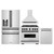 ZLINE 4-Piece Appliance Package - 36-Inch Dual Fuel Range, Hood, Refrigerator with Water Dispenser, and Dishwasher in Stainless Steel with Matte Black Accents ZLINE 4-Piece Appliance Package - 36-Inch Dual Fuel Range, Hood, Refrigerator with Water Dispenser, and Dishwasher in Stainless Steel with Matte Black Accents