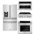 ZLINE 4-Piece Appliance Package - 30-Inch Rangetop, 30” Wall Oven, 36” Refrigerator with Water Dispenser, and 30-Inch Microwave Oven in Stainless Steel (4KPRW-RT30-MWAWS) ZLINE 4-Piece Appliance Package - 30-Inch Rangetop, 30” Wall Oven, 36” Refrigerator with Water Dispenser, and 30-Inch Microwave Oven in Stainless Steel (4KPRW-RT30-MWAWS)