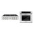 ZLINE 2-Piece Appliance Package - 36-inch Rangetop & 30-inch Wall Oven in Stainless Steel (2KP-RTAWS36)