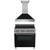 ZLINE 2-Piece Appliance Package - 36-inch Dual Fuel Range & Premium Range Hood in Satin Stainless Steel with Black Matte (2KP-RASBLMRH36) ZLINE 2-Piece Appliance Package - 36-inch Dual Fuel Range & Premium Range Hood in Satin Stainless Steel with Black Matte (2KP-RASBLMRH36)
