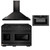 ZLINE 3-Piece Appliance Package - 48-Inch Gas Range, Convertible Wall Mount Hood, and Microwave Drawer in Black Stainless Steel (3KP-SGRBRH48-MW) ZLINE 3-Piece Appliance Package - 48-Inch Gas Range, Convertible Wall Mount Hood, and Microwave Drawer in Black Stainless Steel (3KP-SGRBRH48-MW)