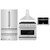 ZLINE 4-Piece Appliance Package - 36-Inch Gas Range, Refrigerator, Convertible Wall Mount Hood, and Microwave Drawer in Stainless Steel (4KPR-SGRRH36-MW) ZLINE 4-Piece Appliance Package - 36-Inch Gas Range, Refrigerator, Convertible Wall Mount Hood, and Microwave Drawer in Stainless Steel (4KPR-SGRRH36-MW)