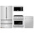 ZLINE 4-Piece Appliance Package - 30-Inch Gas Range, Refrigerator, Tall Tub Dishwasher, & Over-the-Range Microwave in Stainless Steel (4KPR-SGROTRH30-DWV) ZLINE 4-Piece Appliance Package - 30-Inch Gas Range, Refrigerator, Tall Tub Dishwasher, & Over-the-Range Microwave in Stainless Steel (4KPR-SGROTRH30-DWV)