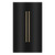 ZLINE 48-Inch Column 12.5 Cu. Ft. Refrigerator and 12.4 Cu. Ft. Freezer in Black Stainless Steel with Champagne Bronze Accents ZLINE 48-Inch Column 12.5 Cu. Ft. Refrigerator and 12.4 Cu. Ft. Freezer in Black Stainless Steel with Champagne Bronze Accents