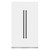 ZLINE 48-Inch Column 12.5 Cu. Ft. Refrigerator and 12.4 Cu. Ft. Freezer in White Matte with Matte Black Accents ZLINE 48-Inch Column 12.5 Cu. Ft. Refrigerator and 12.4 Cu. Ft. Freezer in White Matte with Matte Black Accents