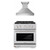 ZLINE 2-Piece Appliance Package - 30-inch Gas Range in Satin Stainless Steel and Convertible Vent Range Hood in Stainless Steel (2KP-SGRSSNRH30) ZLINE 2-Piece Appliance Package - 30-inch Gas Range in Satin Stainless Steel and Convertible Vent Range Hood in Stainless Steel (2KP-SGRSSNRH30)