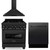 ZLINE 3-Piece Appliance Package - 30-Inch Dual Fuel Range with Brass Burners, Convertible Wall Mount Hood, and 3-Rack Dishwasher in Black Stainless Steel (3KP-RABRH30-DWV) ZLINE 3-Piece Appliance Package - 30-Inch Dual Fuel Range with Brass Burners, Convertible Wall Mount Hood, and 3-Rack Dishwasher in Black Stainless Steel (3KP-RABRH30-DWV)