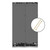 ZLINE 48-Inch Column 12.5 Cu. Ft. Refrigerator and 12.4 Cu. Ft. Freezer in Panel Ready with Champagne Bronze Accents