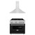 ZLINE 2-Piece Appliance Package - 36-inch Dual Fuel Range with Black Matte Door and Convertible Vent Range Hood in Stainless Steel (2KP-RABLMRH36)