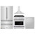 ZLINE 4-Piece Appliance Package - 30-Inch Gas Range, Refrigerator, Convertible Wall Mount Hood, and 3-Rack Dishwasher in Stainless Steel (4KPR-SGRRH30-DWV) ZLINE 4-Piece Appliance Package - 30-Inch Gas Range, Refrigerator, Convertible Wall Mount Hood, and 3-Rack Dishwasher in Stainless Steel (4KPR-SGRRH30-DWV)