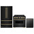 ZLINE 3-Piece Appliance Package - 36-Inch Gas Range, Refrigerator, and Dishwasher in Black Stainless Steel with Champagne Bronze Accents ZLINE 3-Piece Appliance Package - 36-Inch Gas Range, Refrigerator, and Dishwasher in Black Stainless Steel with Champagne Bronze Accents