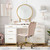 Blaire Smart™ Storage Vanity Desk (57") Blaire Smart™ Storage Vanity Desk (57")
