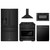ZLINE 5-Piece Appliance Package - 30-Inch Paramount Gas Range, Wall Mount Range Hood, 36-Inch French Door Refrigerator with Water Dispenser, Dishwasher, and 24-Inch Microwave Drawer in Black Stainless Steel ZLINE 5-Piece Appliance Package - 30-Inch Paramount Gas Range, Wall Mount Range Hood, 36-Inch French Door Refrigerator with Water Dispenser, Dishwasher, and 24-Inch Microwave Drawer in Black Stainless Steel