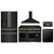 ZLINE 5-Piece Appliance Package - 48-Inch Paramount Gas Range, Wall Mount Range Hood, 36-Inch French Door Refrigerator with Water Dispenser, Dishwasher, and 30-Inch Microwave Drawer in Black Stainless Steel with Champagne Bronze Accents ZLINE 5-Piece Appliance Package - 48-Inch Paramount Gas Range, Wall Mount Range Hood, 36-Inch French Door Refrigerator with Water Dispenser, Dishwasher, and 30-Inch Microwave Drawer in Black Stainless Steel with Champagne Bronze Accents