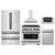 ZLINE 5-Piece Appliance Package - 36-Inch Paramount Autograph Gas Range, Wall Mount Range Hood, 36-Inch French Door Refrigerator, Dishwasher, and 30-Inch Microwave Drawer in Stainless Steel with Matte Black Accents ZLINE 5-Piece Appliance Package - 36-Inch Paramount Autograph Gas Range, Wall Mount Range Hood, 36-Inch French Door Refrigerator, Dishwasher, and 30-Inch Microwave Drawer in Stainless Steel with Matte Black Accents