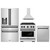 ZLINE 4-Piece Appliance Package - 30-Inch Paramount Autograph Gas Range, Wall Mount Range Hood, 36-Inch French Door Refrigerator with Water Dispenser, Dishwasher, in Stainless Steel with Matte Black Accents ZLINE 4-Piece Appliance Package - 30-Inch Paramount Autograph Gas Range, Wall Mount Range Hood, 36-Inch French Door Refrigerator with Water Dispenser, Dishwasher, in Stainless Steel with Matte Black Accents