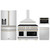 ZLINE 5-Piece Appliance Package - 48-Inch Paramount Autograph Dual Fuel Range, Wall Mount Range Hood, 36-Inch French Door Refrigerator with Water Dispenser, Dishwasher, and 24-Inch Microwave Drawer in Stainless Steel with Gold Accents ZLINE 5-Piece Appliance Package - 48-Inch Paramount Autograph Dual Fuel Range, Wall Mount Range Hood, 36-Inch French Door Refrigerator with Water Dispenser, Dishwasher, and 24-Inch Microwave Drawer in Stainless Steel with Gold Accents