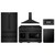 ZLINE 5-Piece Appliance Package - 48-Inch Paramount Dual Fuel Range, Wall Mount Range Hood, 36-Inch French Door Refrigerator, Dishwasher, and 30-Inch Microwave Drawer in Black Stainless Steel ZLINE 5-Piece Appliance Package - 48-Inch Paramount Dual Fuel Range, Wall Mount Range Hood, 36-Inch French Door Refrigerator, Dishwasher, and 30-Inch Microwave Drawer in Black Stainless Steel