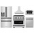 ZLINE 5-Piece Appliance Package - 36-Inch Paramount Dual Fuel Range, Wall Mount Range Hood, 36-Inch French Door Refrigerator with Water Dispenser, Dishwasher, and 30-Inch Microwave Drawer in Stainless Steel with Matte Black Accents ZLINE 5-Piece Appliance Package - 36-Inch Paramount Dual Fuel Range, Wall Mount Range Hood, 36-Inch French Door Refrigerator with Water Dispenser, Dishwasher, and 30-Inch Microwave Drawer in Stainless Steel with Matte Black Accents