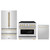 ZLINE 3-Piece Appliance Package - 36-Inch Paramount Autograph Dual Fuel Range, 36-Inch French Door Refrigerator, Dishwasher, in Stainless Steel with Gold Accents ZLINE 3-Piece Appliance Package - 36-Inch Paramount Autograph Dual Fuel Range, 36-Inch French Door Refrigerator, Dishwasher, in Stainless Steel with Gold Accents
